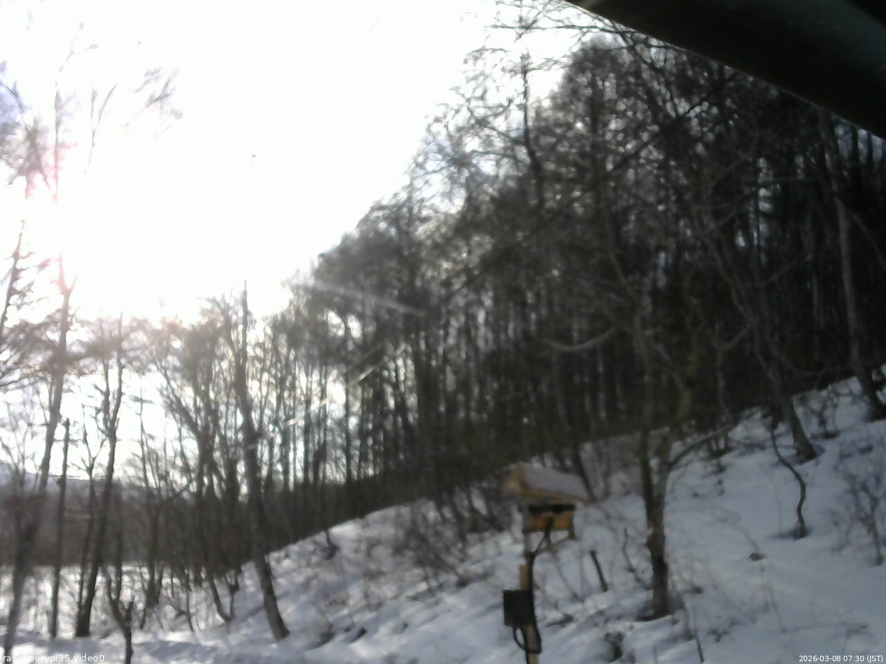 長野県菅平高原 ゆたか山荘 温度計 2026/03/08 07:30