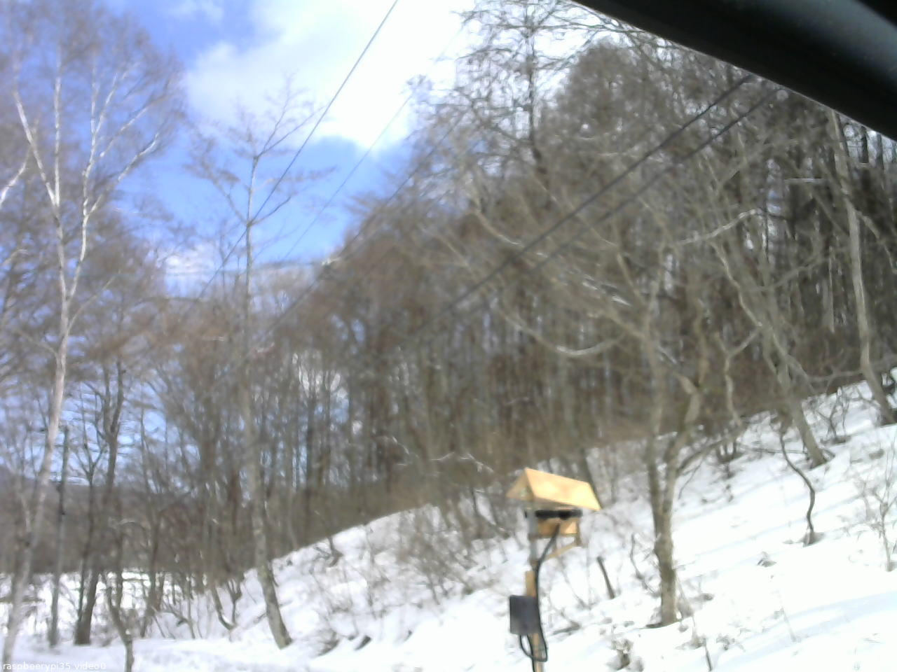 長野県菅平高原 ゆたか山荘 温度計 2026/03/08 13:30