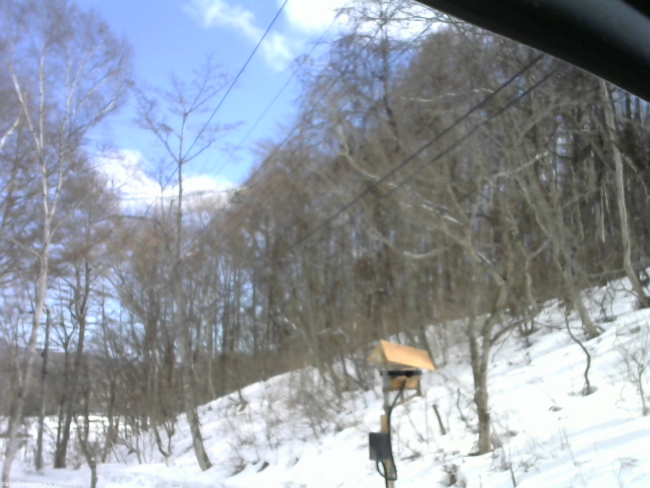 長野県菅平高原 ゆたか山荘 温度計 2026/03/08 13:45