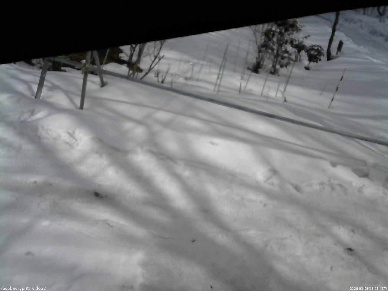 長野県菅平高原 ゆたか山荘 駐車場 2026/03/08 13:45