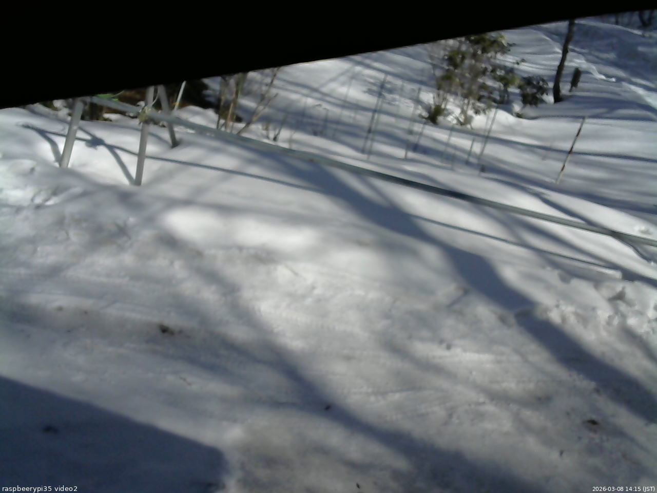 長野県菅平高原 ゆたか山荘 駐車場 2026/03/08 14:15