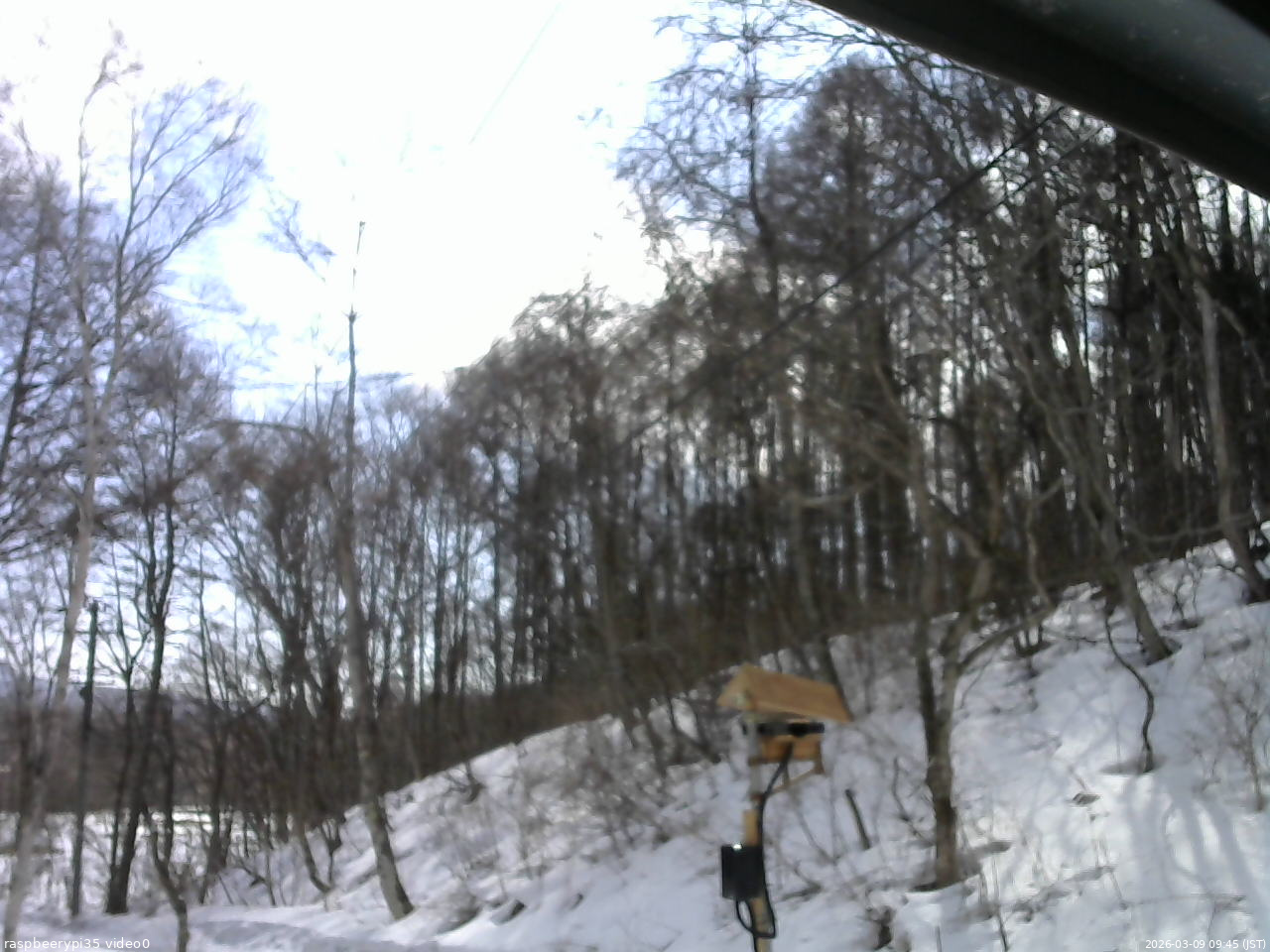 長野県菅平高原 ゆたか山荘 温度計 2026/03/09 09:45