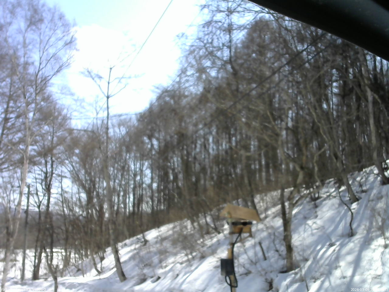 長野県菅平高原 ゆたか山荘 温度計 2026/03/09 10:45