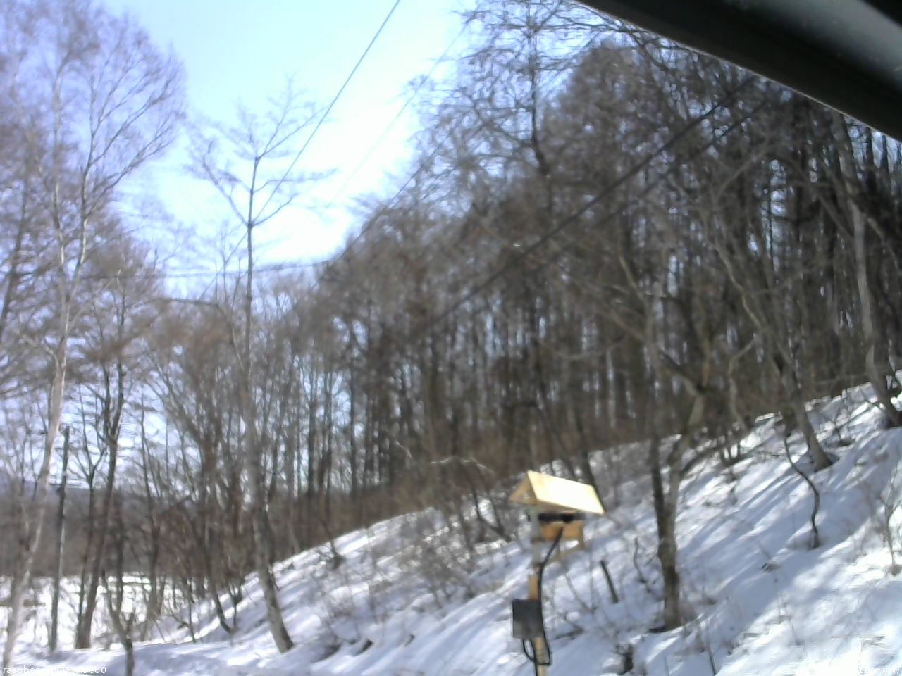 長野県菅平高原 ゆたか山荘 温度計 2026/03/09 11:30