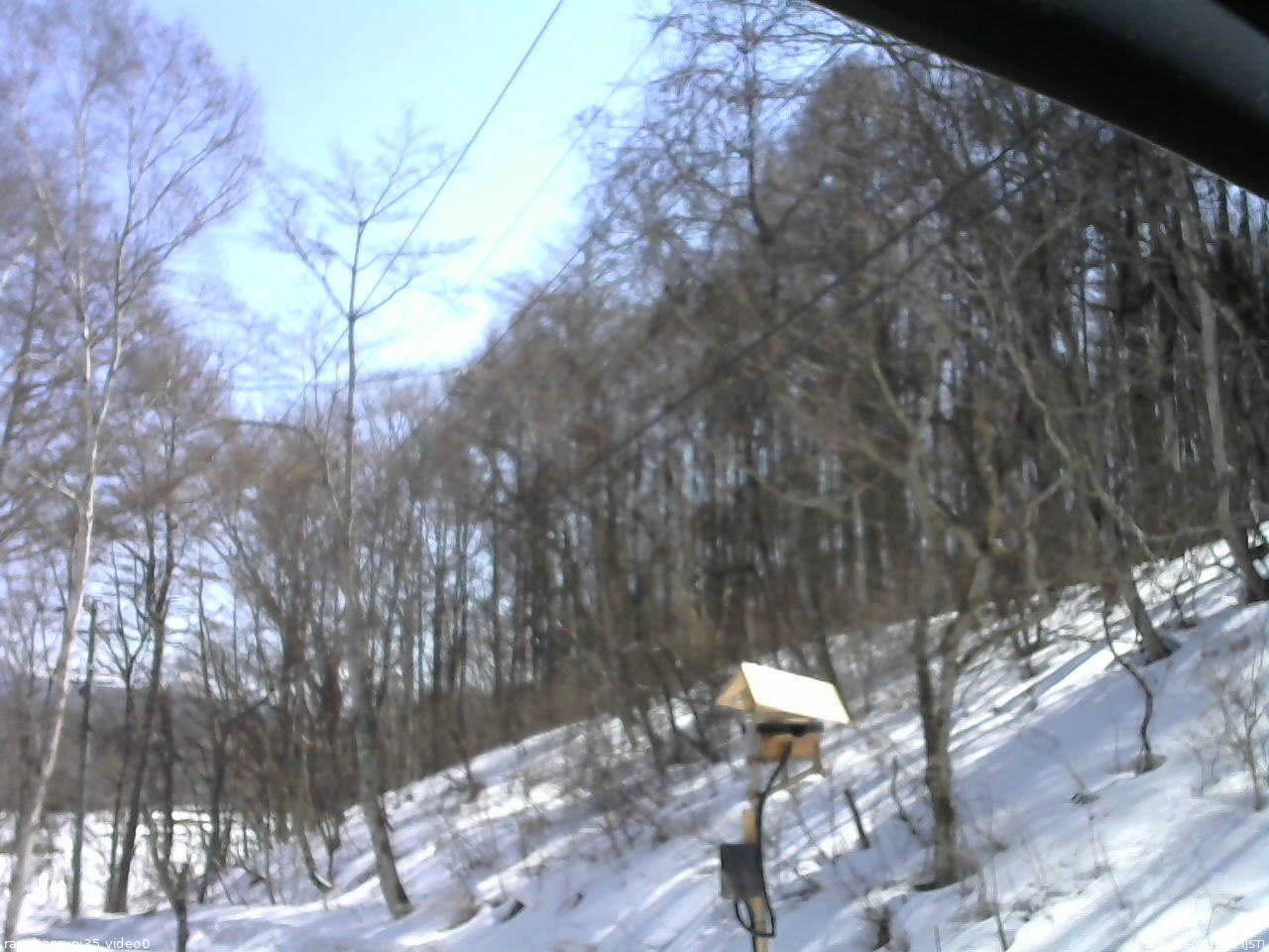 長野県菅平高原 ゆたか山荘 温度計 2026/03/09 12:00