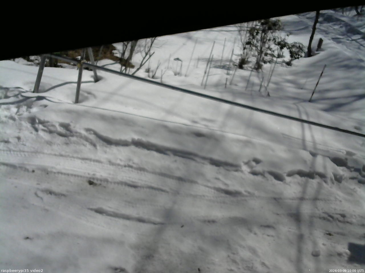 長野県菅平高原 ゆたか山荘 駐車場 2026/03/09 10:00