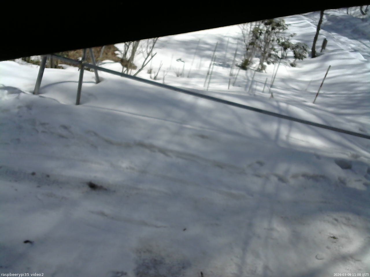 長野県菅平高原 ゆたか山荘 駐車場 2026/03/09 11:00