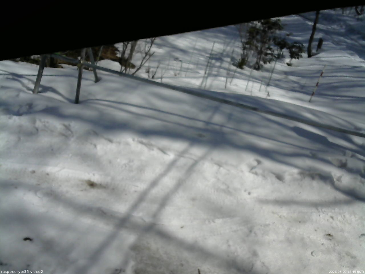 長野県菅平高原 ゆたか山荘 駐車場 2026/03/09 12:45