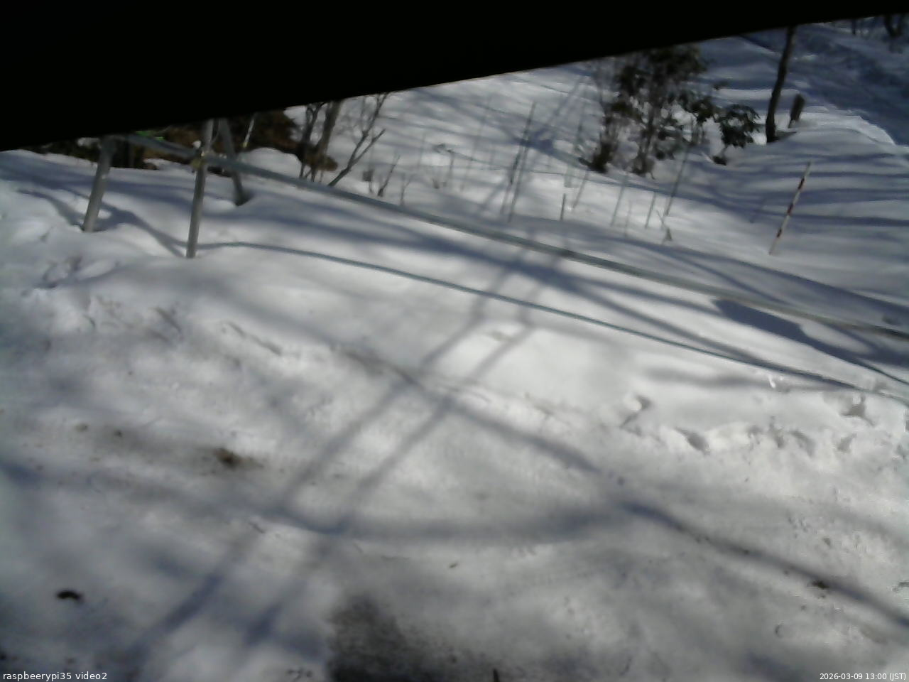 長野県菅平高原 ゆたか山荘 駐車場 2026/03/09 13:00