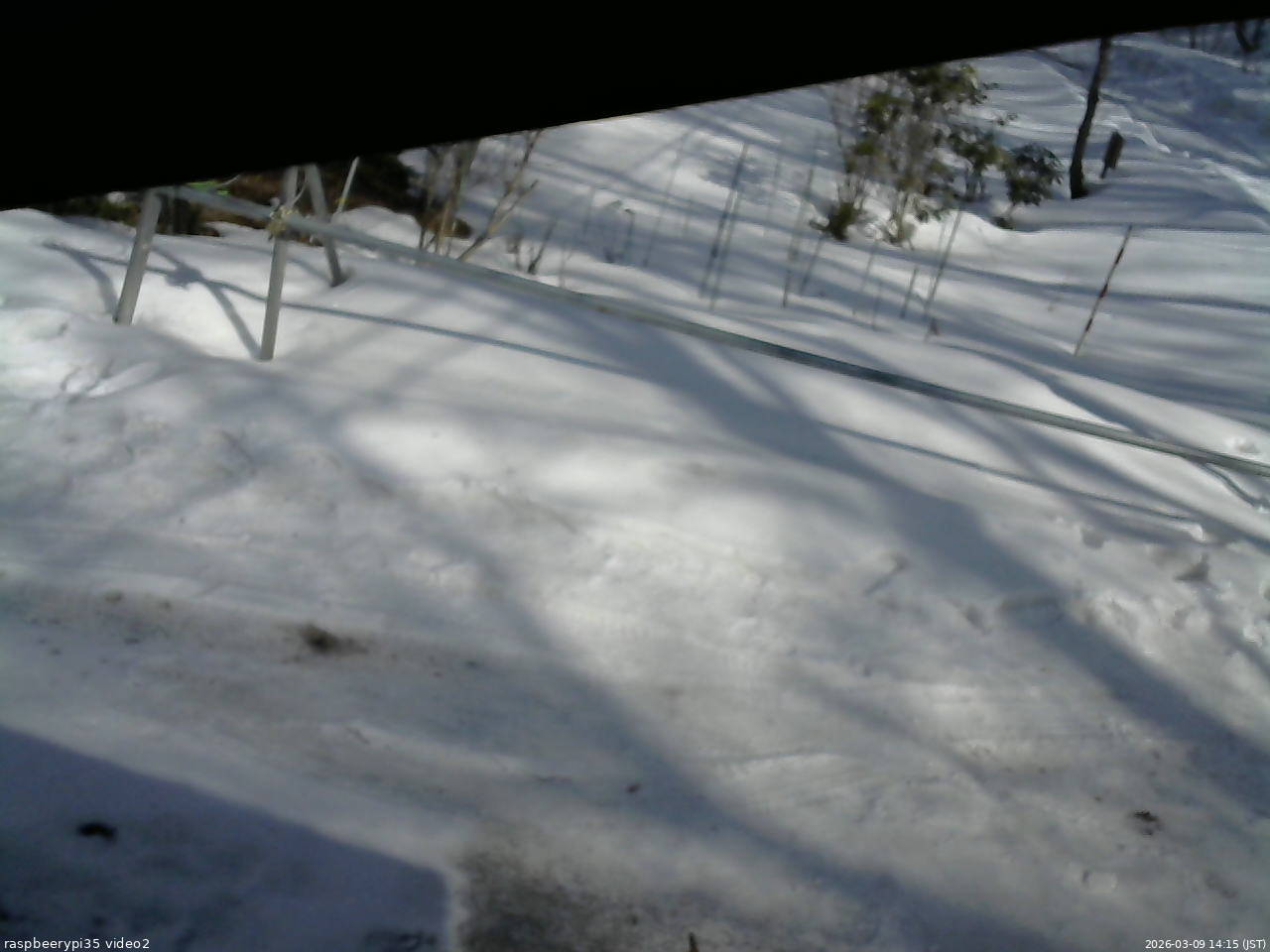 長野県菅平高原 ゆたか山荘 駐車場 2026/03/09 14:15
