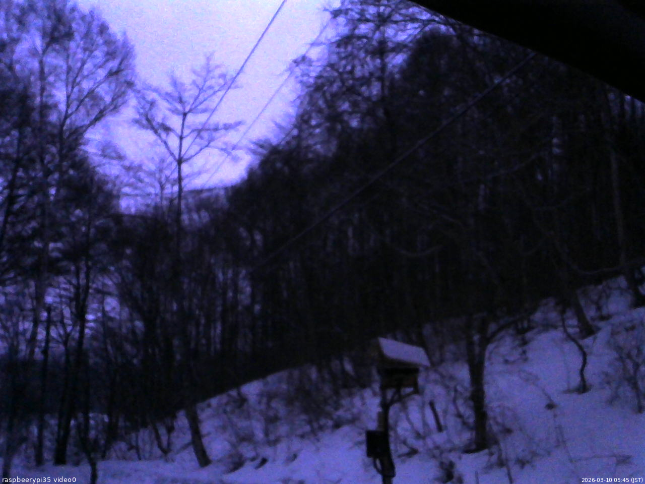 長野県菅平高原 ゆたか山荘 温度計 2026/03/10 05:45