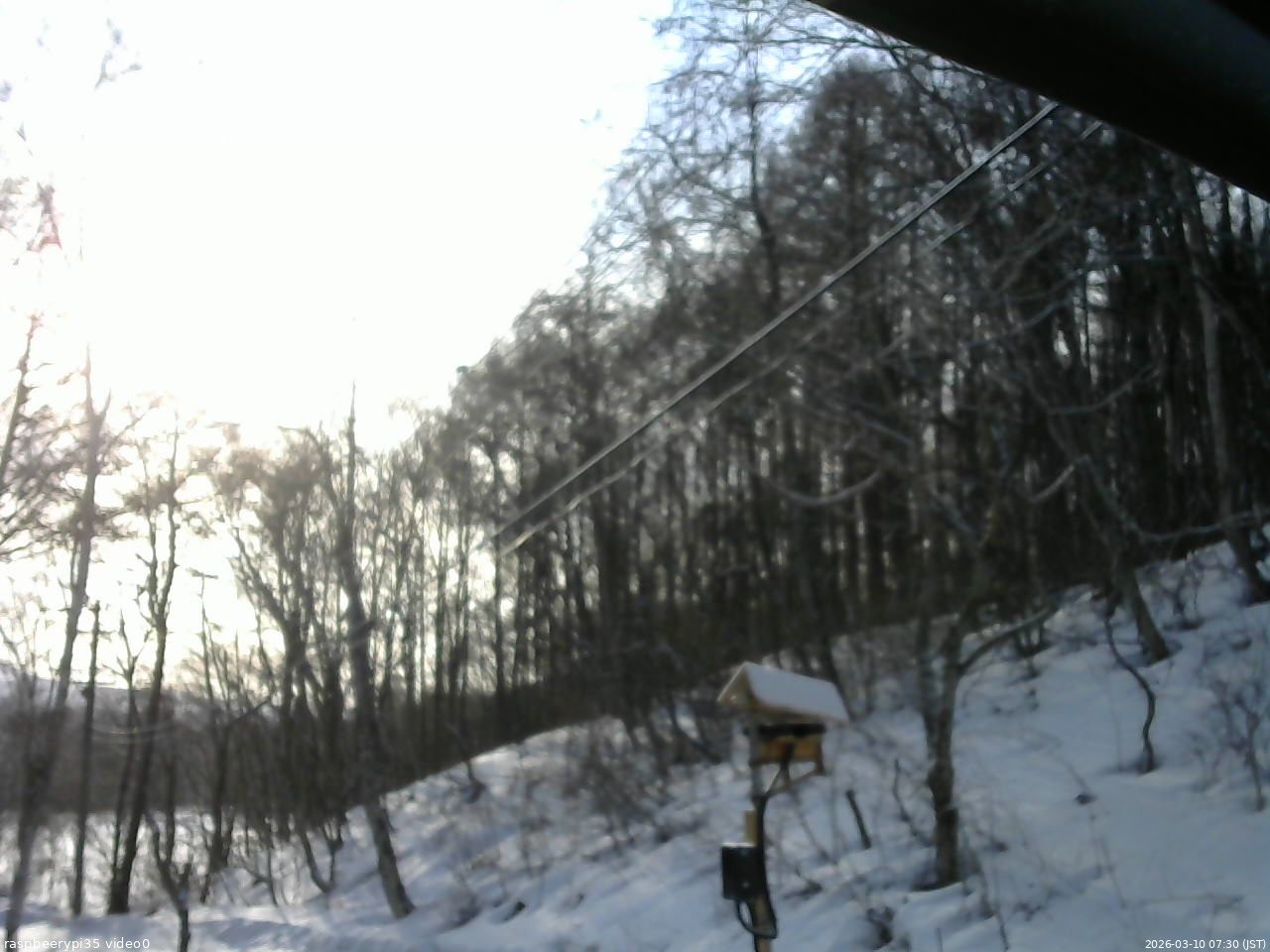 長野県菅平高原 ゆたか山荘 温度計 2026/03/10 07:30