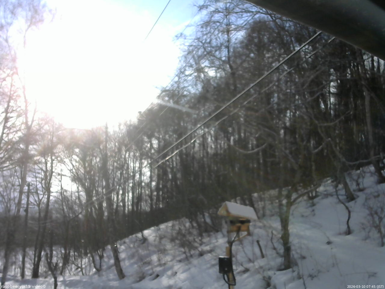 長野県菅平高原 ゆたか山荘 温度計 2026/03/10 07:45