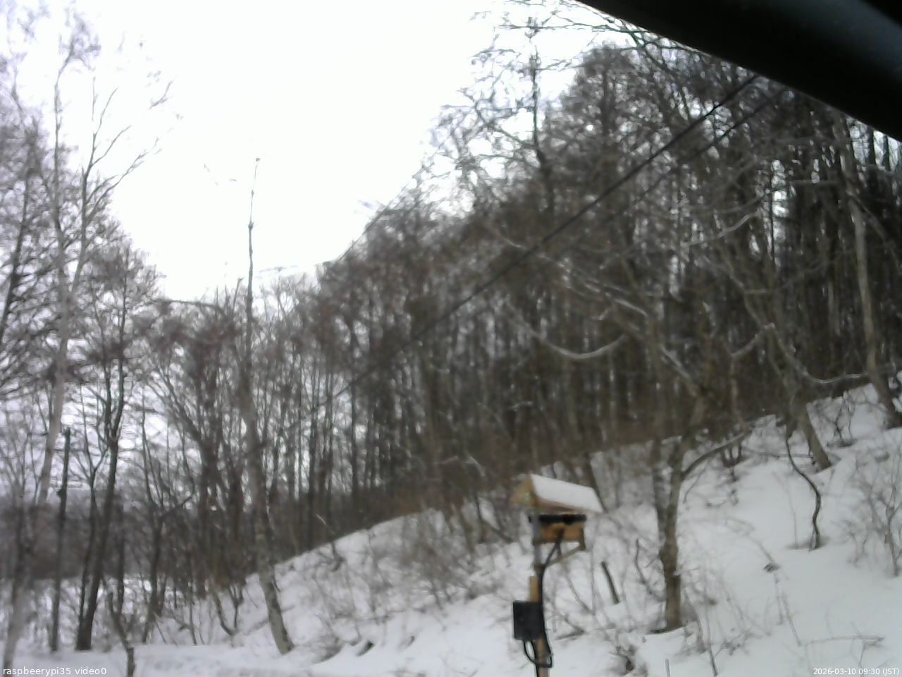 長野県菅平高原 ゆたか山荘 温度計 2026/03/10 09:30