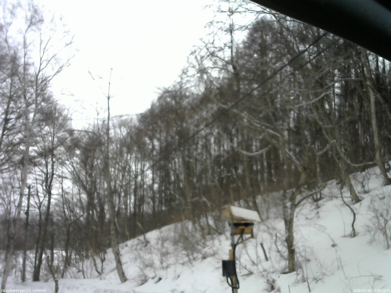 長野県菅平高原 ゆたか山荘 温度計 2026/03/10 10:00