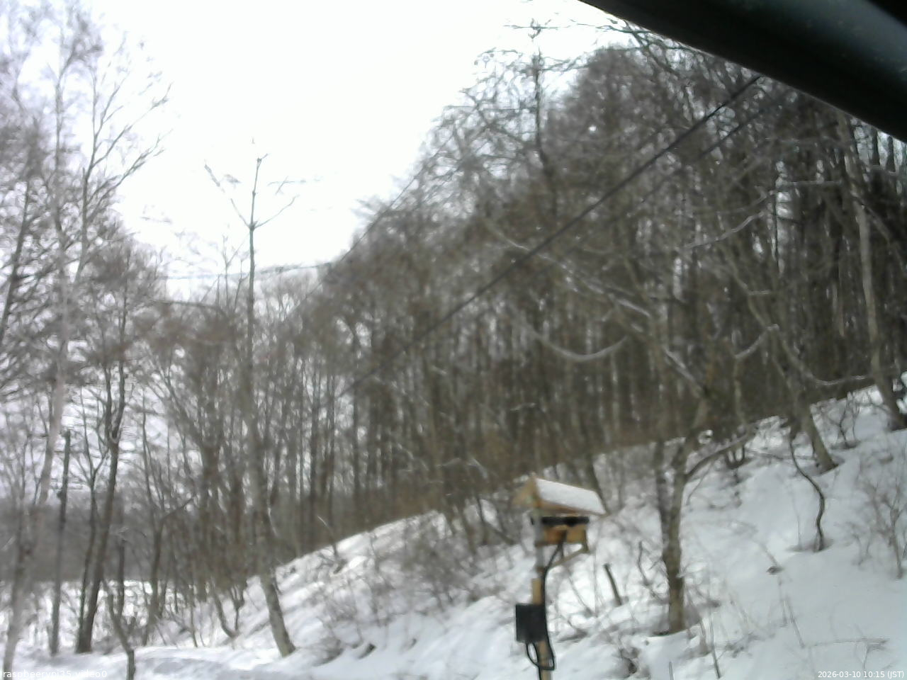 長野県菅平高原 ゆたか山荘 温度計 2026/03/10 10:15