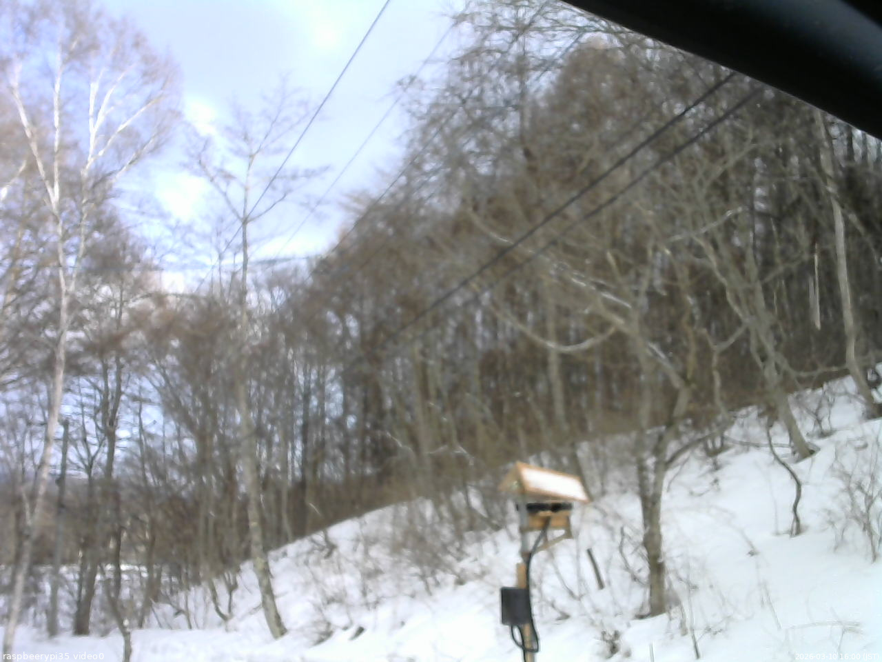 長野県菅平高原 ゆたか山荘 温度計 2026/03/10 16:00