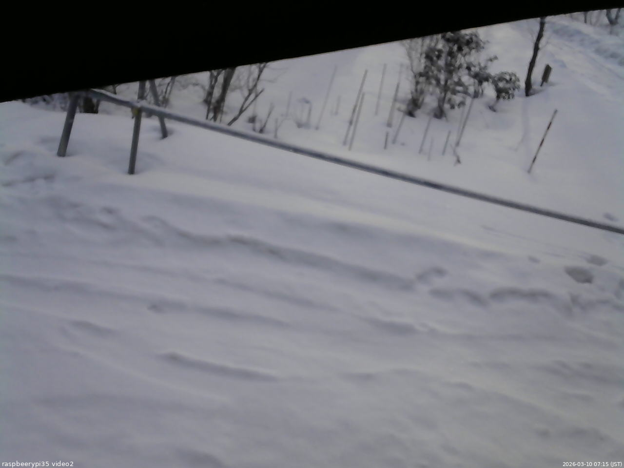 長野県菅平高原 ゆたか山荘 駐車場 2026/03/10 07:15