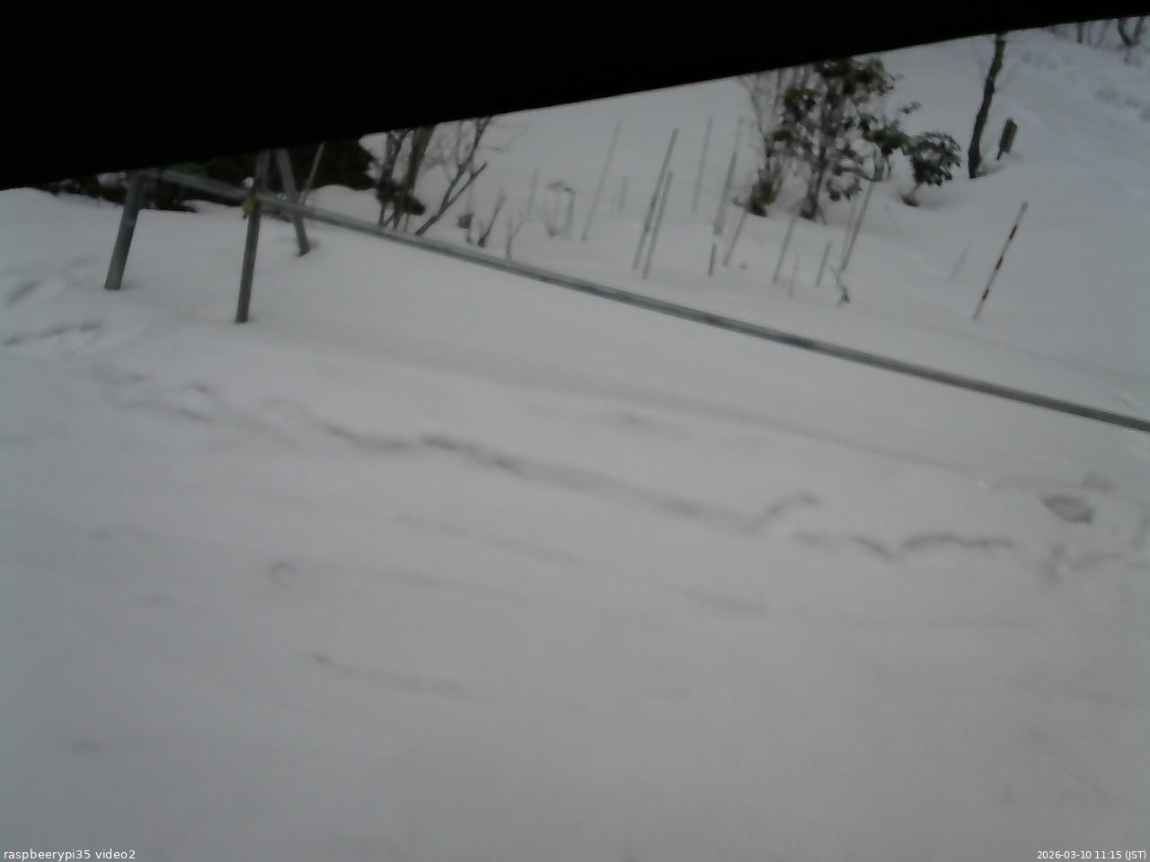 長野県菅平高原 ゆたか山荘 駐車場 2026/03/10 11:15