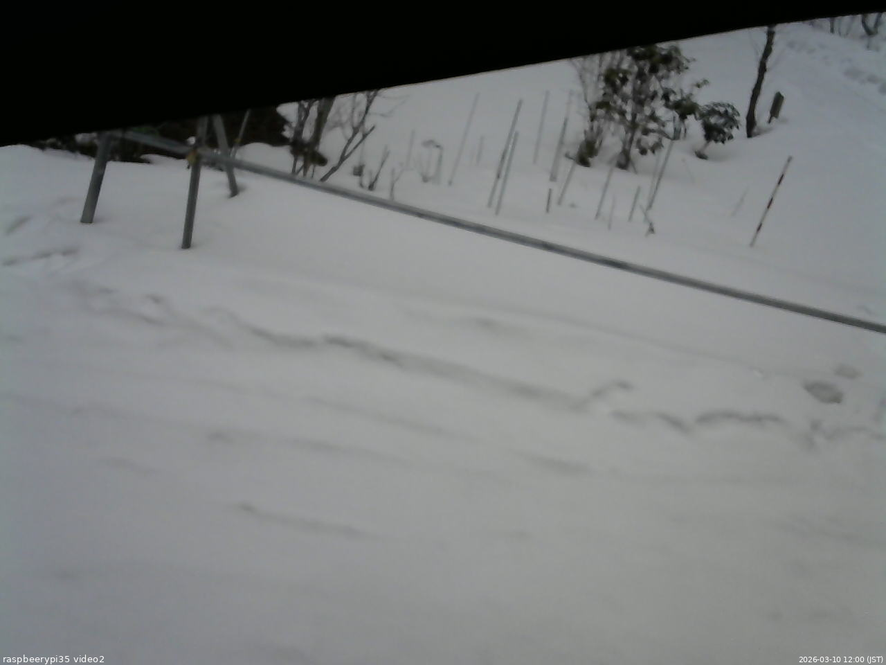 長野県菅平高原 ゆたか山荘 駐車場 2026/03/10 12:00