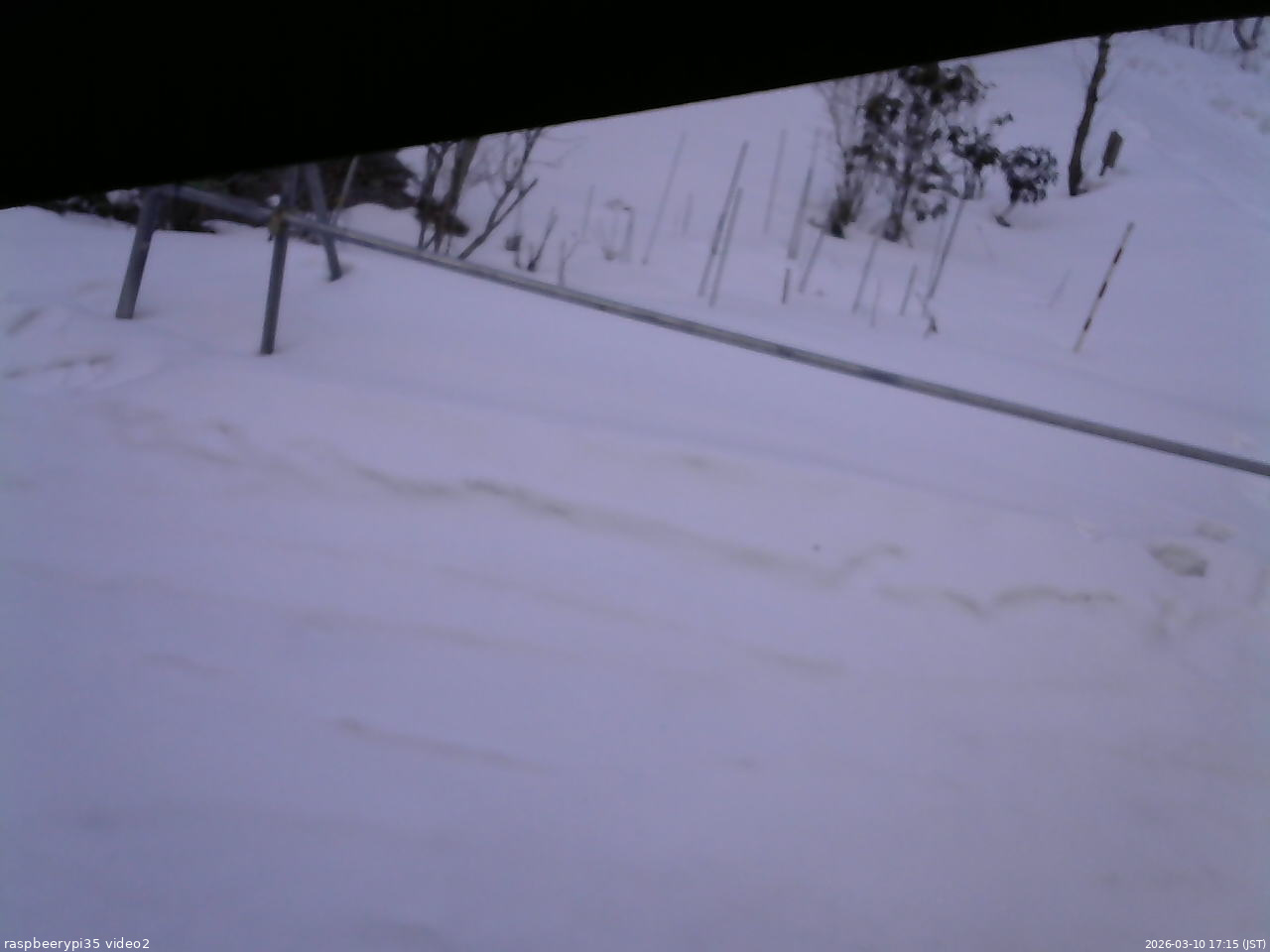 長野県菅平高原 ゆたか山荘 駐車場 2026/03/10 17:15
