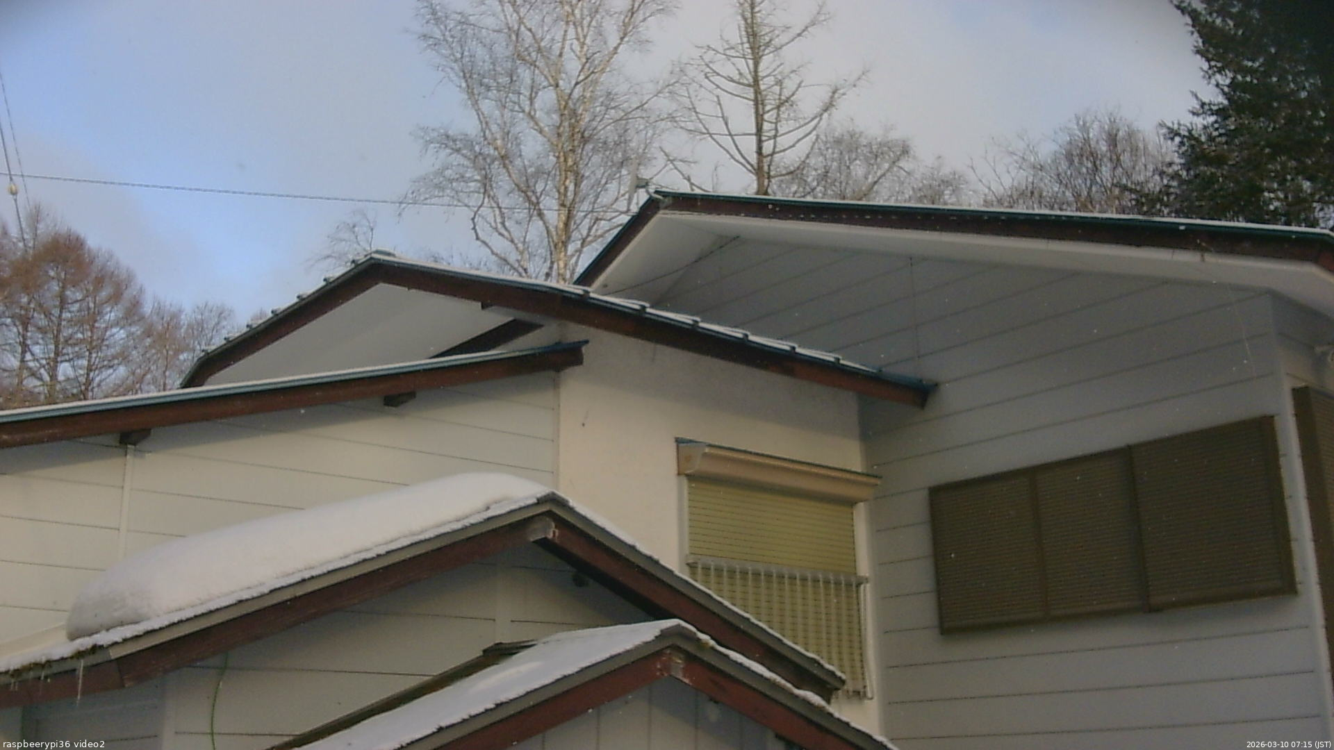 長野県菅平高原 ゆたか山荘 駐車場奥 2026/03/10 07:15