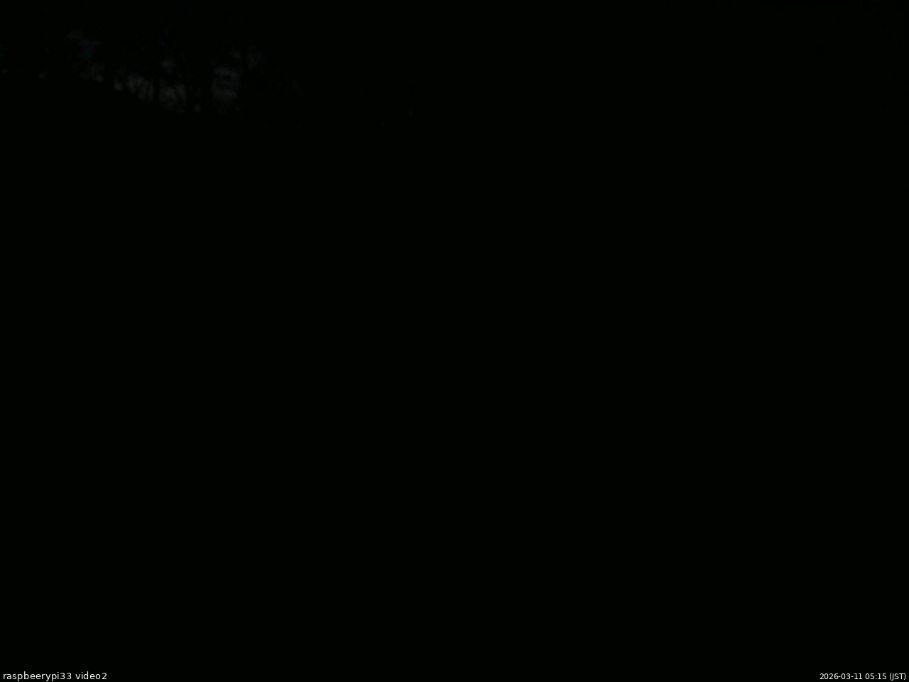 長野県菅平高原 ゆたか山荘 南側 2026/03/11 05:15