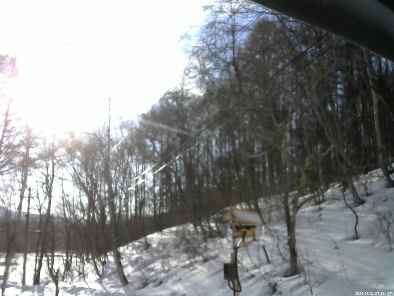 長野県菅平高原 ゆたか山荘 温度計 2026/03/11 07:30