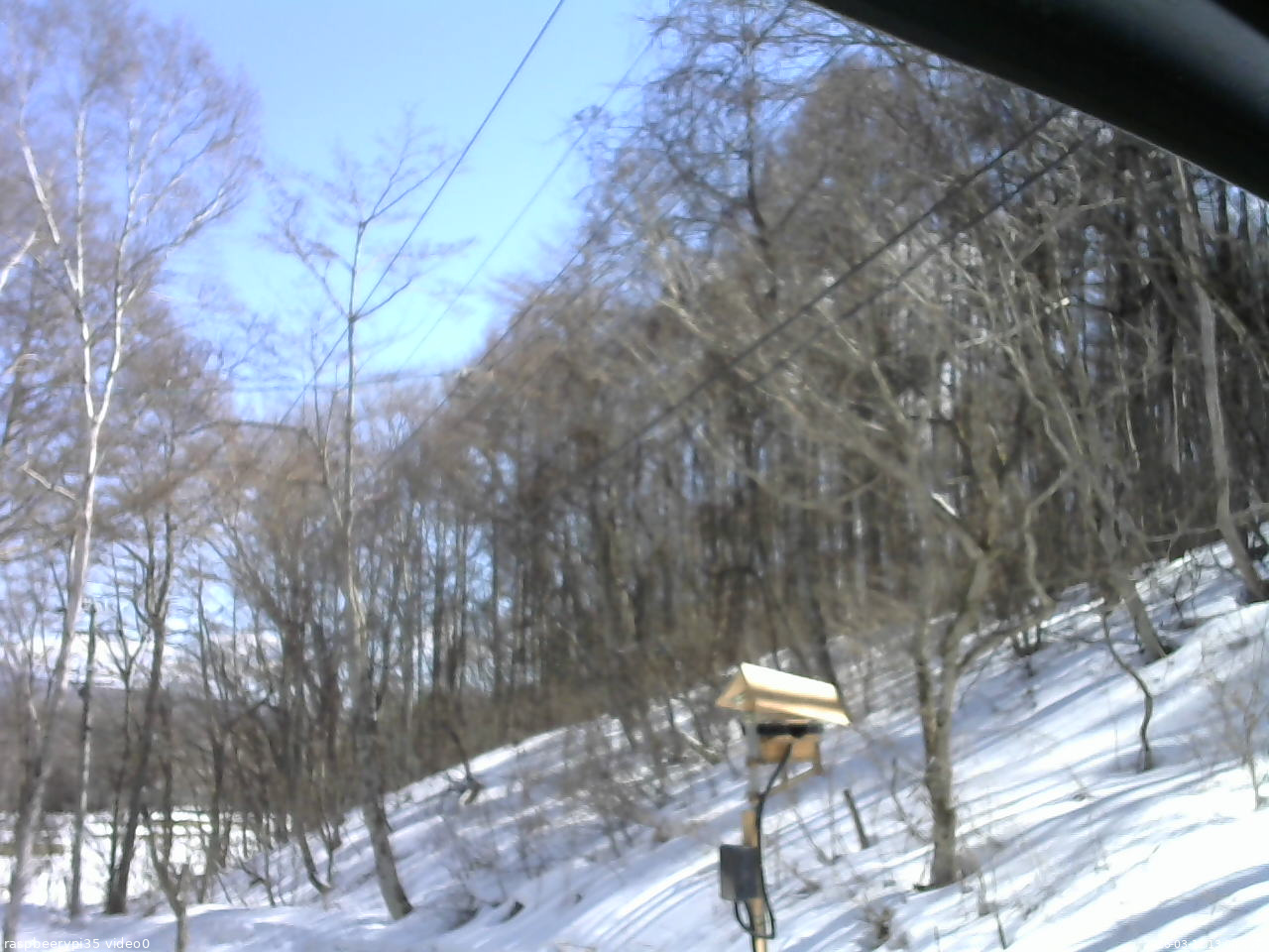 長野県菅平高原 ゆたか山荘 温度計 2026/03/11 13:00