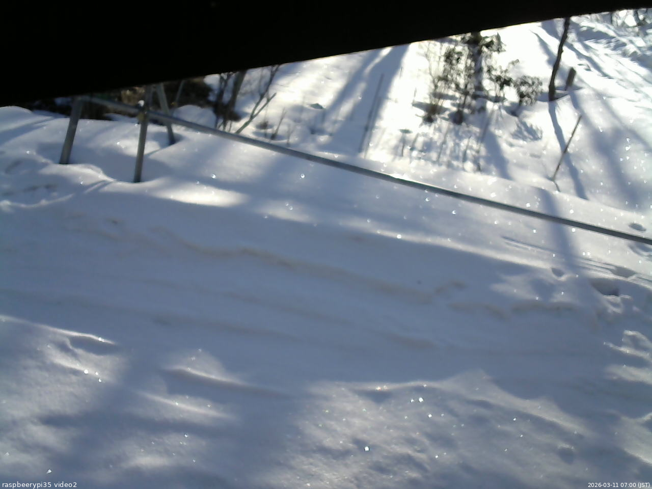 長野県菅平高原 ゆたか山荘 駐車場 2026/03/11 07:00
