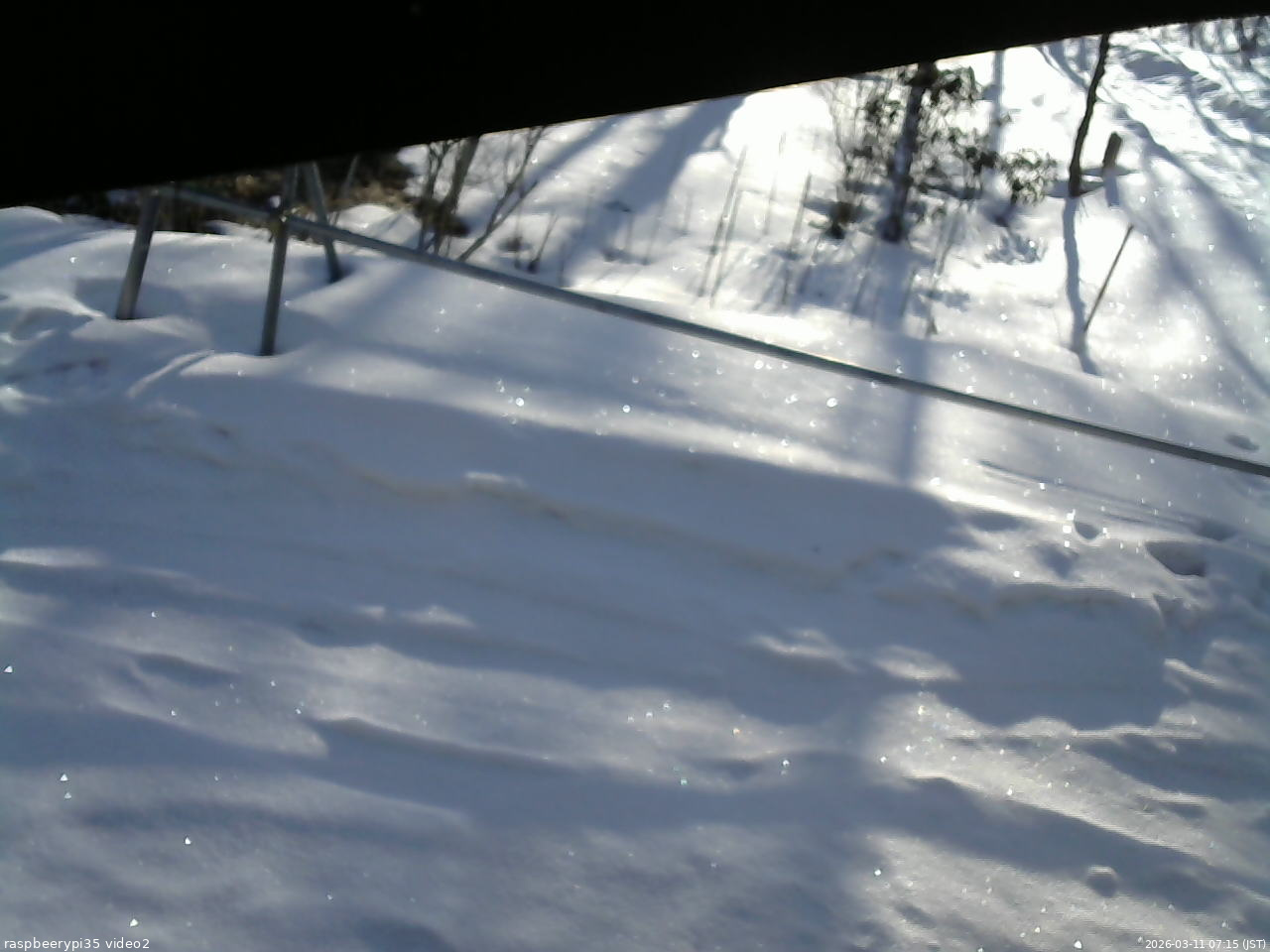 長野県菅平高原 ゆたか山荘 駐車場 2026/03/11 07:15