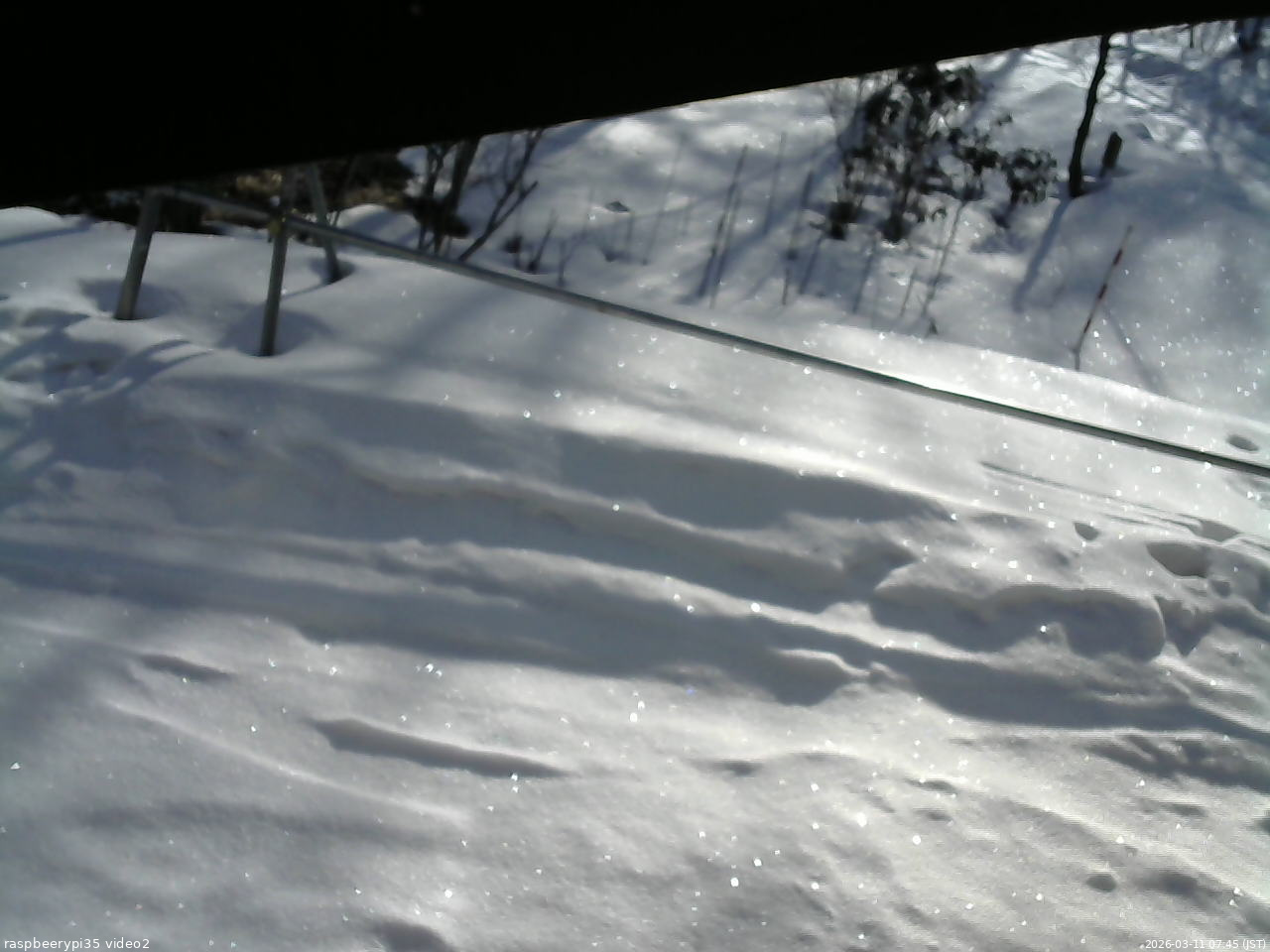 長野県菅平高原 ゆたか山荘 駐車場 2026/03/11 07:45
