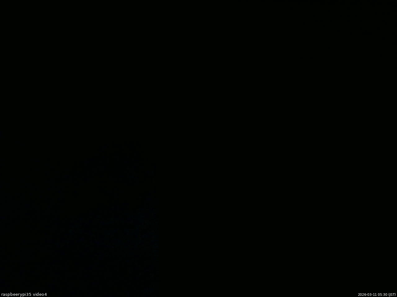長野県菅平高原 ゆたか山荘 東側上空 2026/03/11 05:30