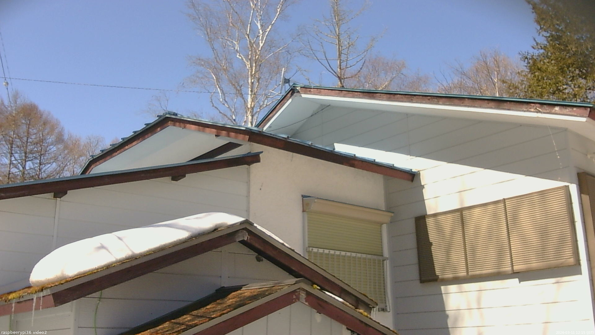 長野県菅平高原 ゆたか山荘 駐車場奥 2026/03/11 12:15