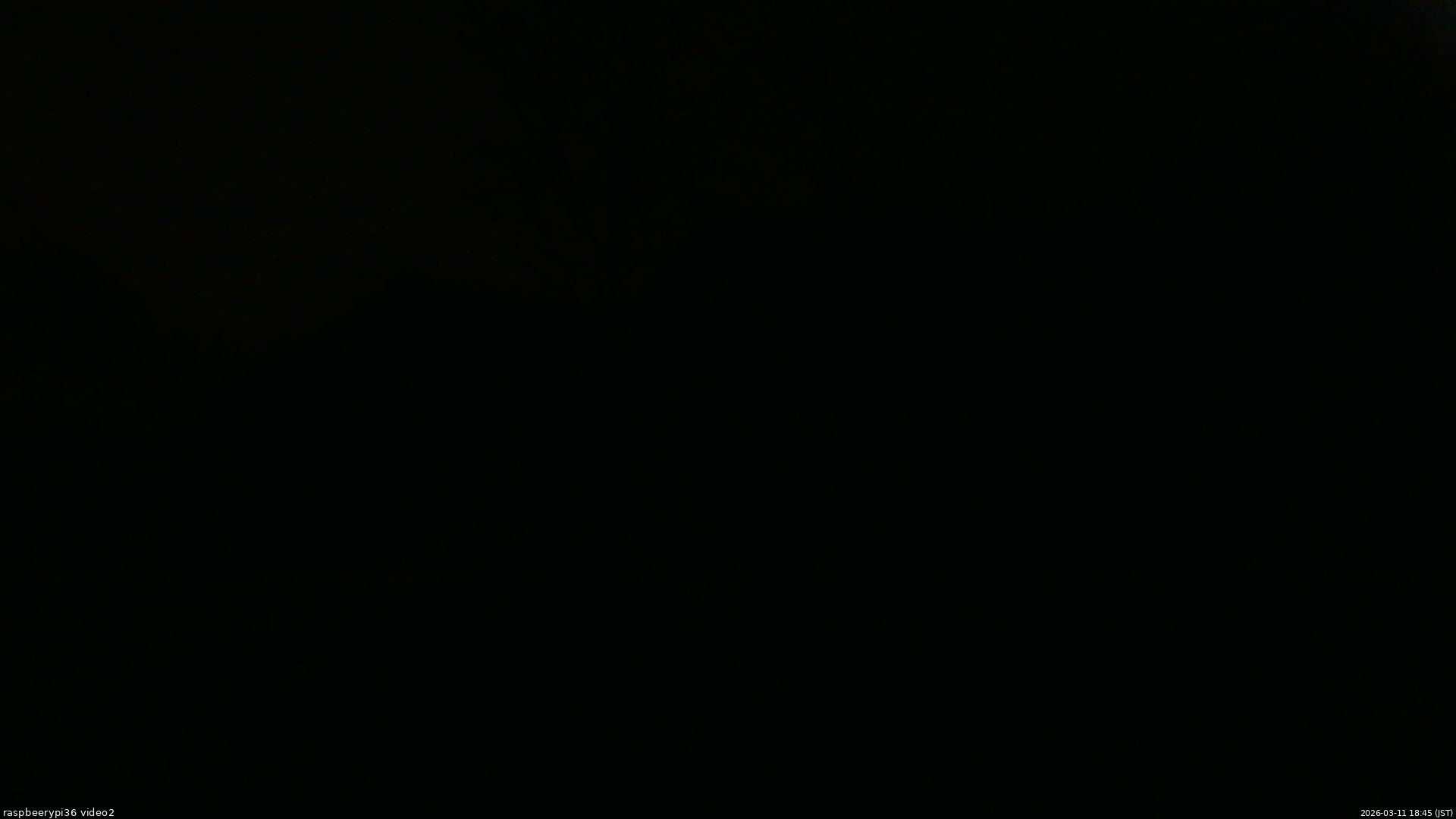 長野県菅平高原 ゆたか山荘 駐車場奥 2026/03/11 18:45