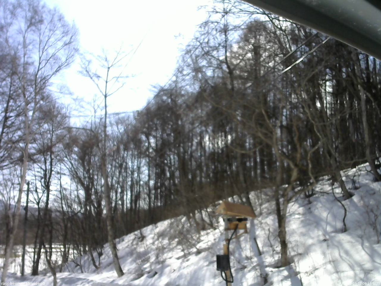 長野県菅平高原 ゆたか山荘 温度計 2026/03/12 09:15