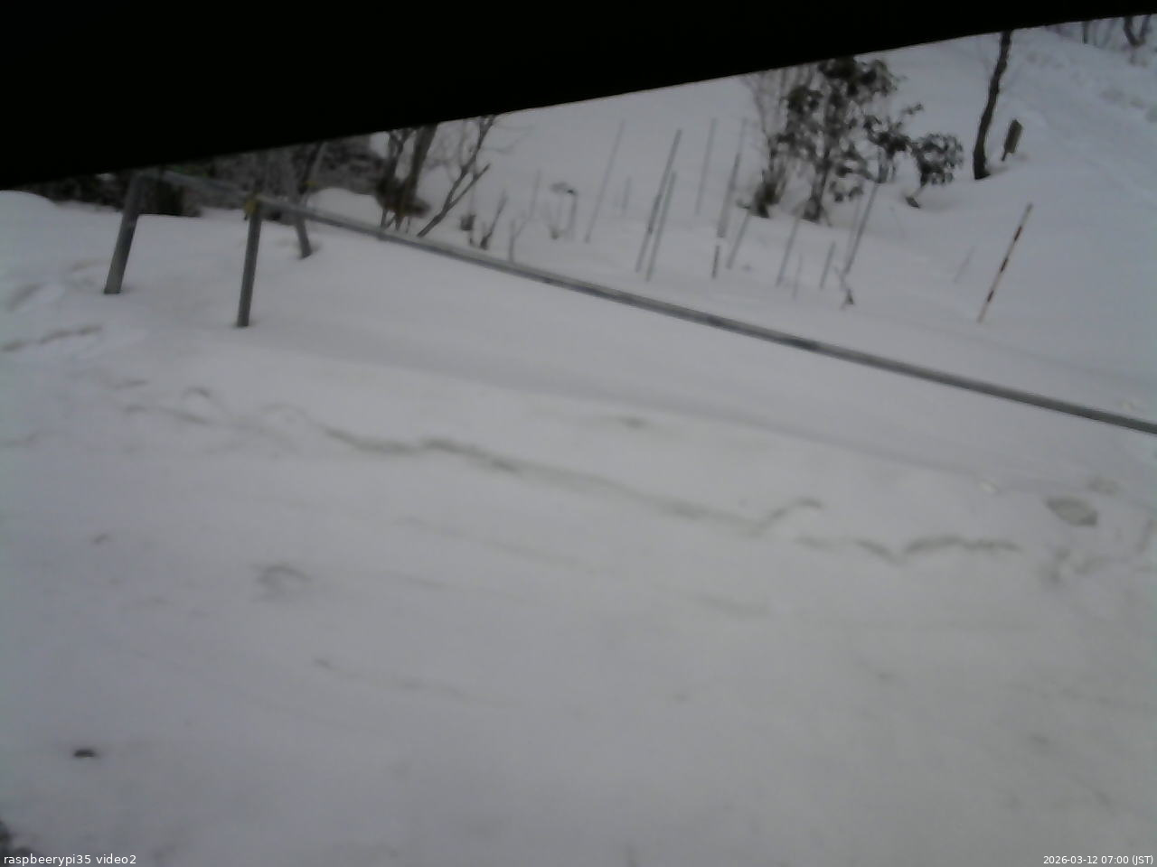 長野県菅平高原 ゆたか山荘 駐車場 2026/03/12 07:00