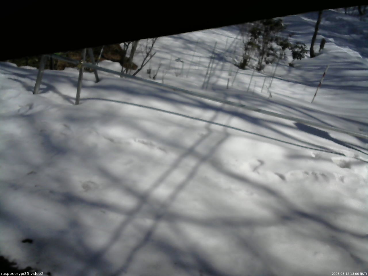 長野県菅平高原 ゆたか山荘 駐車場 2026/03/12 13:00