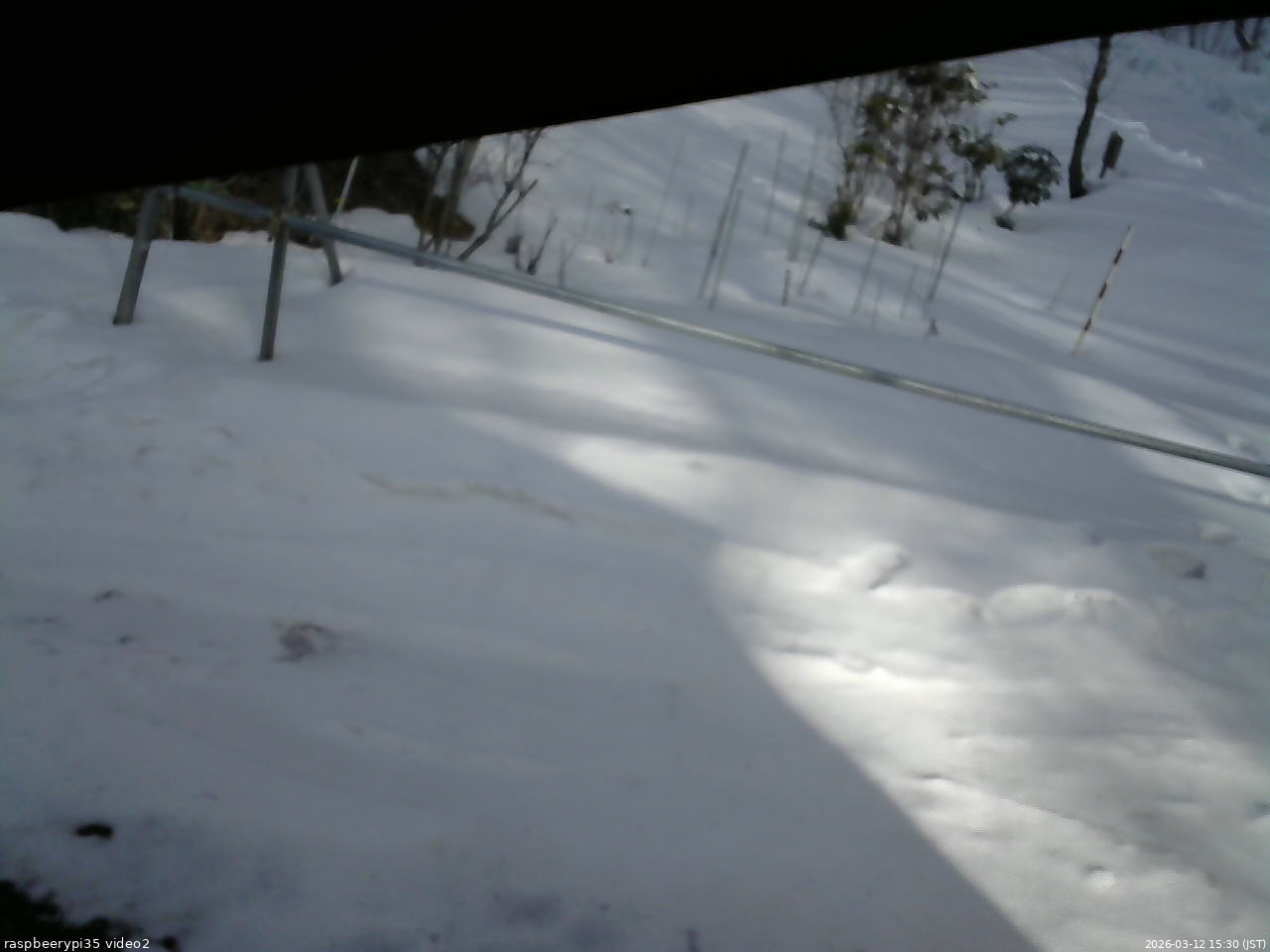 長野県菅平高原 ゆたか山荘 駐車場 2026/03/12 15:30