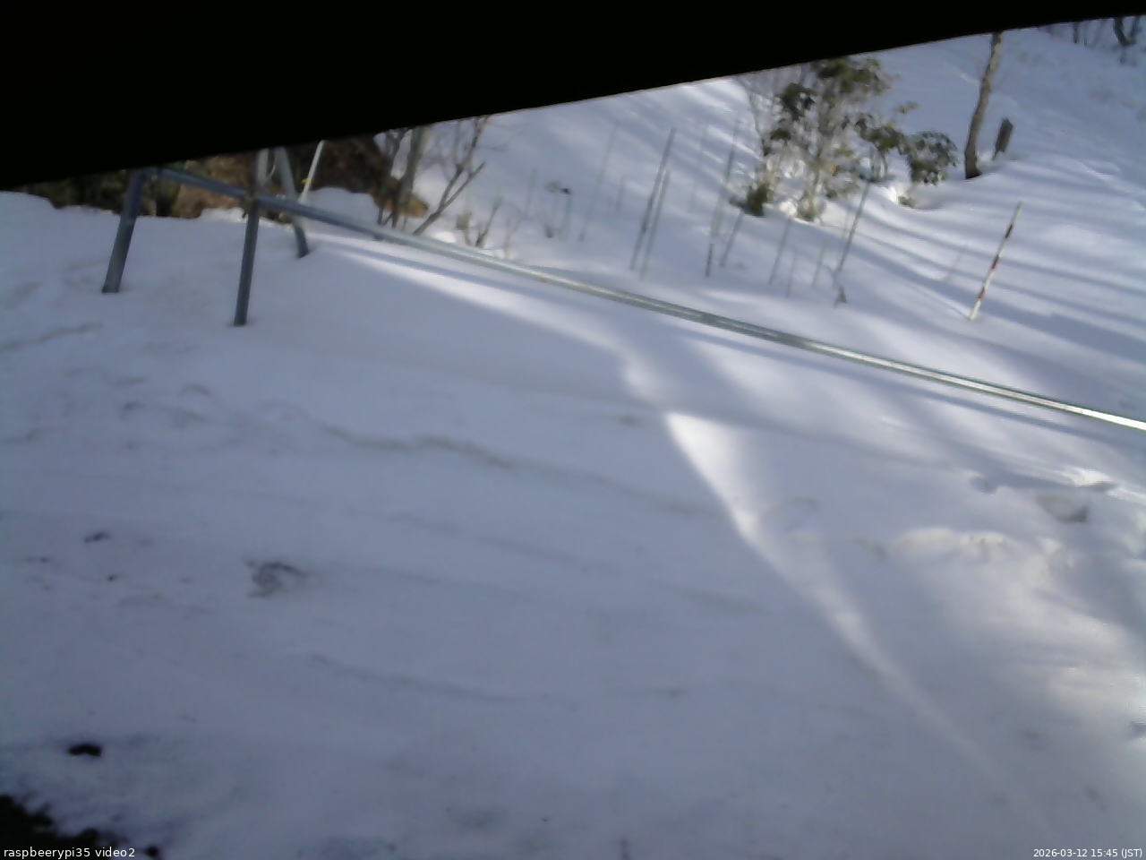 長野県菅平高原 ゆたか山荘 駐車場 2026/03/12 15:45