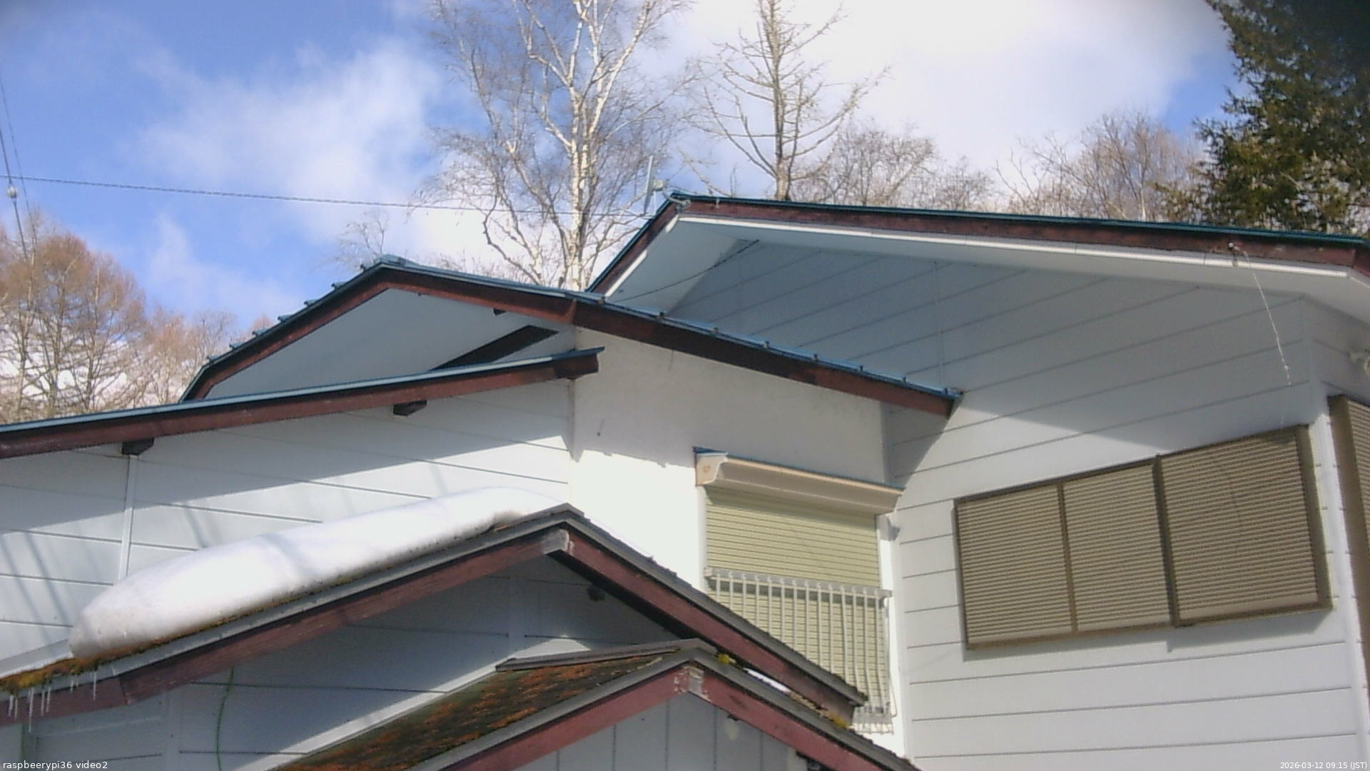 長野県菅平高原 ゆたか山荘 駐車場奥 2026/03/12 09:15