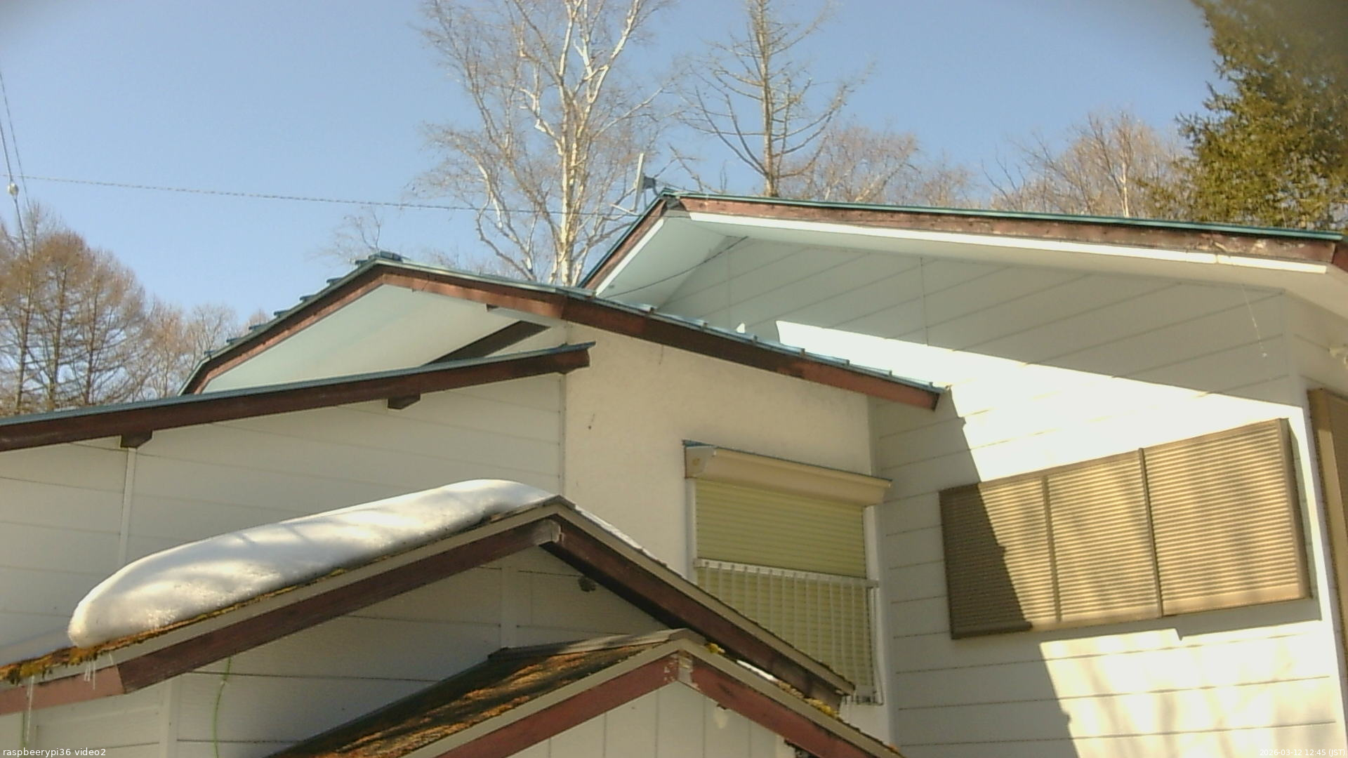 長野県菅平高原 ゆたか山荘 駐車場奥 2026/03/12 12:45