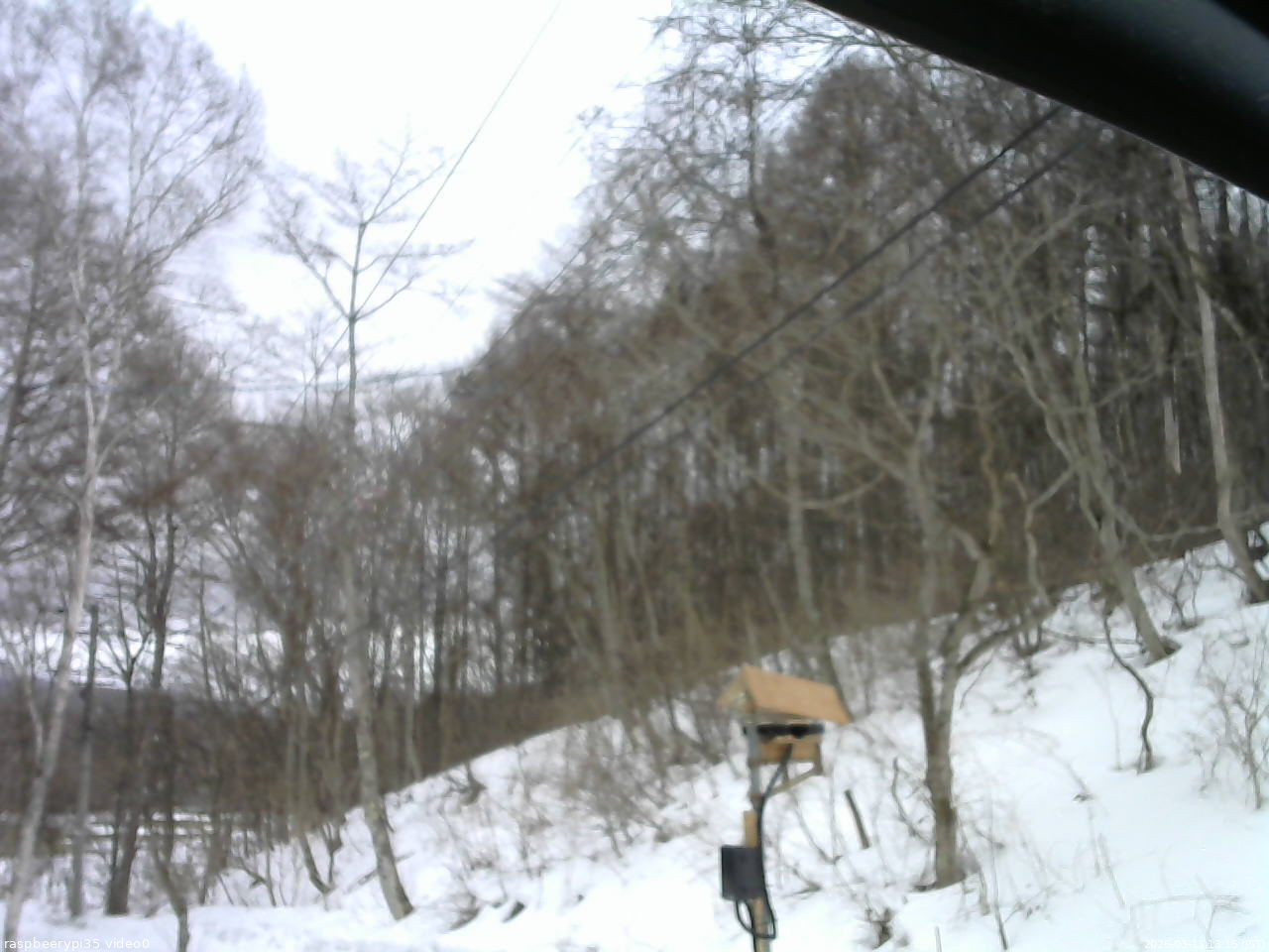 長野県菅平高原 ゆたか山荘 温度計 2026/03/13 13:15