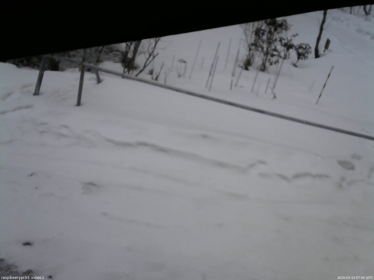 長野県菅平高原 ゆたか山荘 駐車場 2026/03/13 07:00