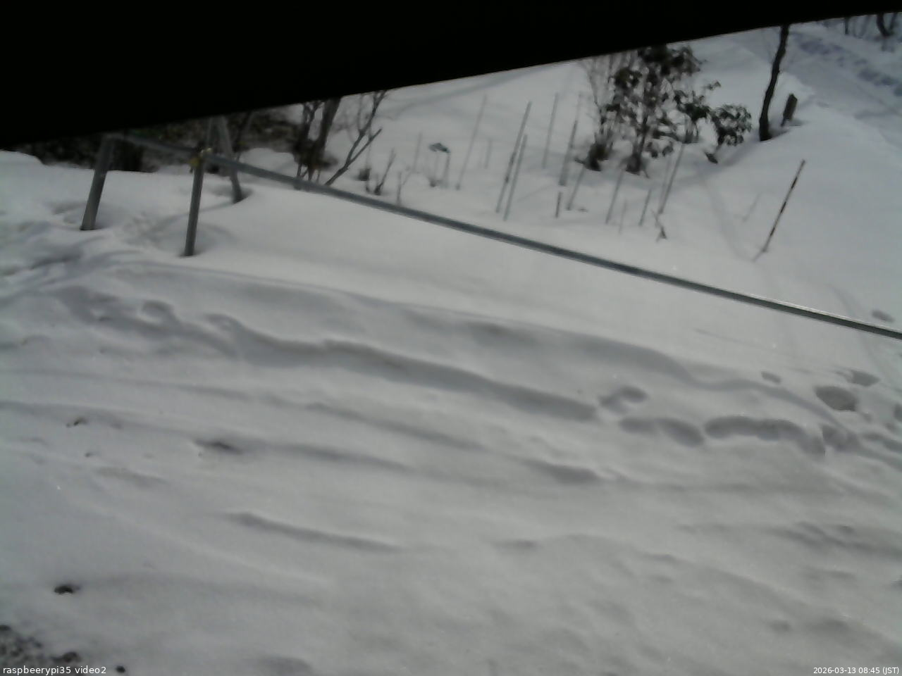長野県菅平高原 ゆたか山荘 駐車場 2026/03/13 08:45