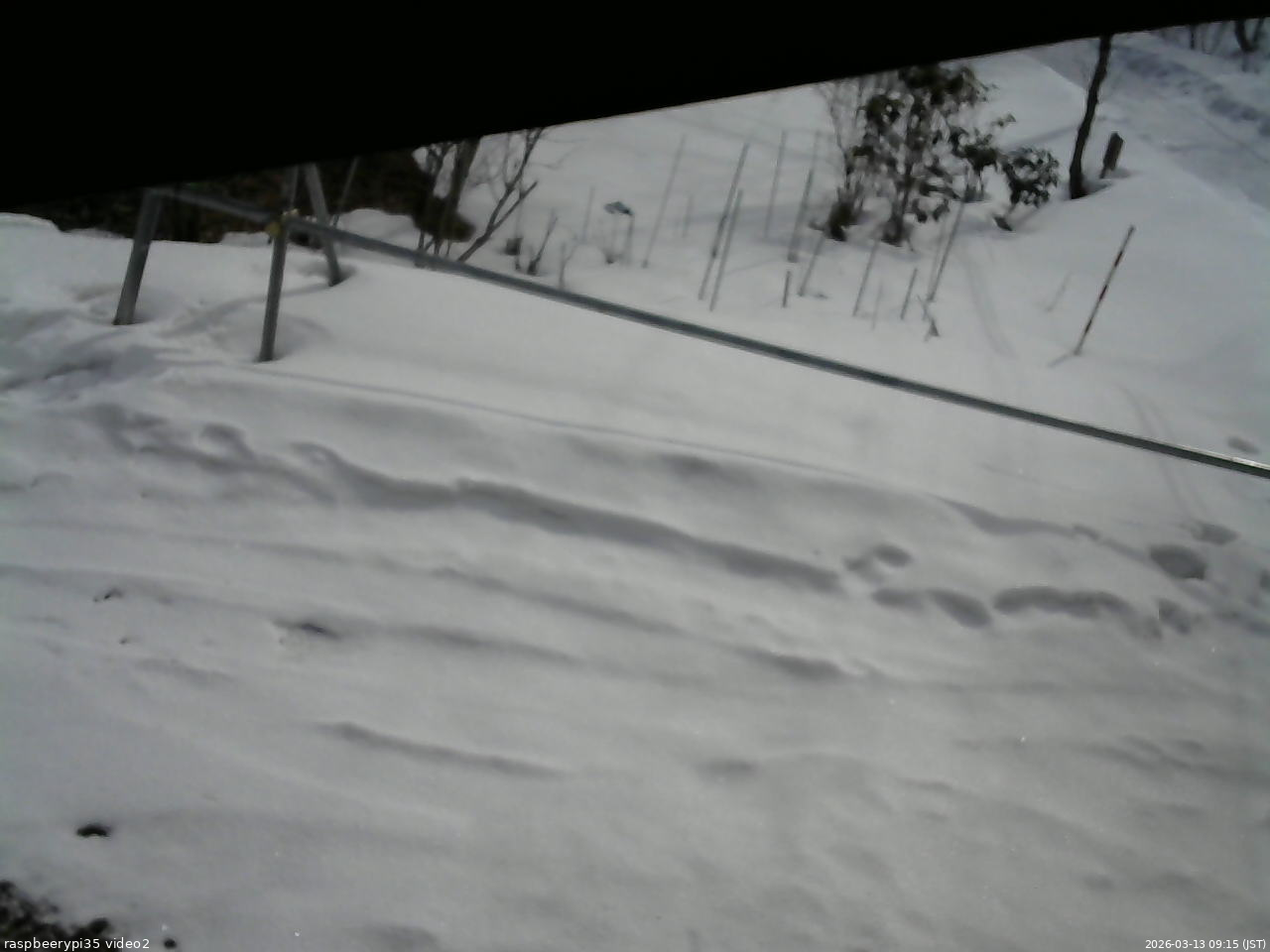 長野県菅平高原 ゆたか山荘 駐車場 2026/03/13 09:15