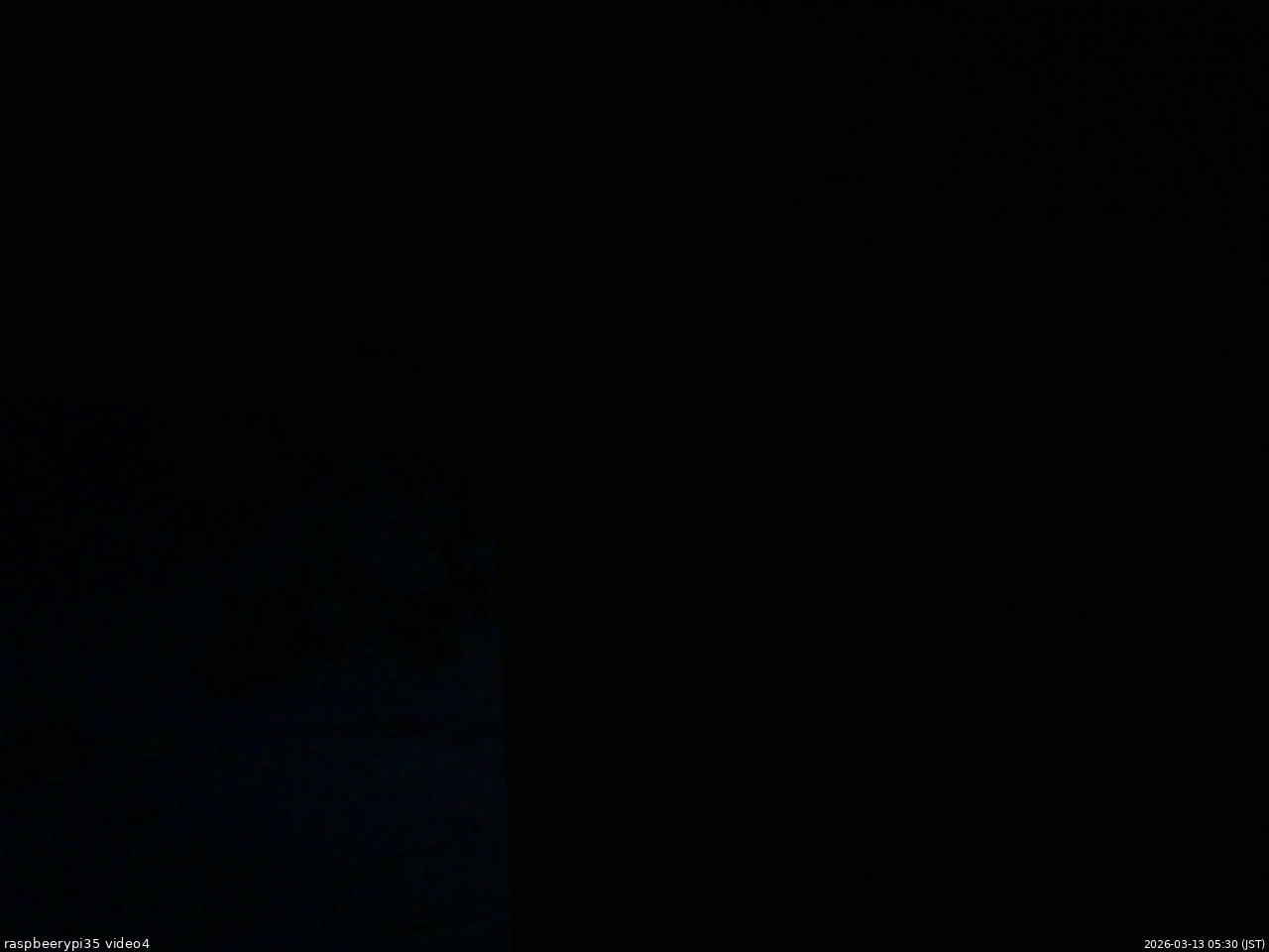 長野県菅平高原 ゆたか山荘 東側上空 2026/03/13 05:30