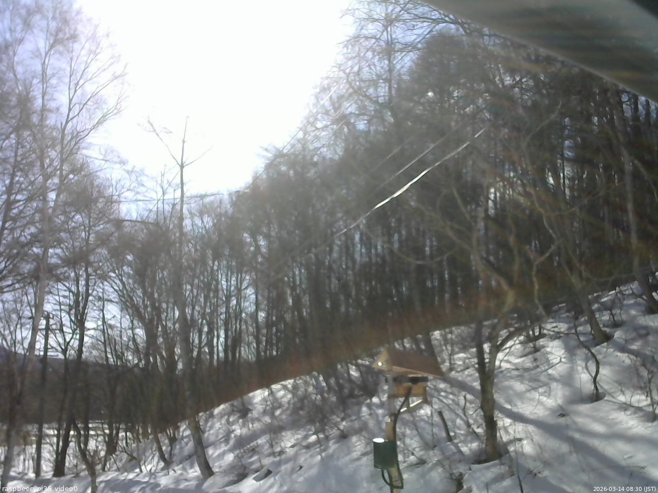 長野県菅平高原 ゆたか山荘 温度計 2026/03/14 08:30