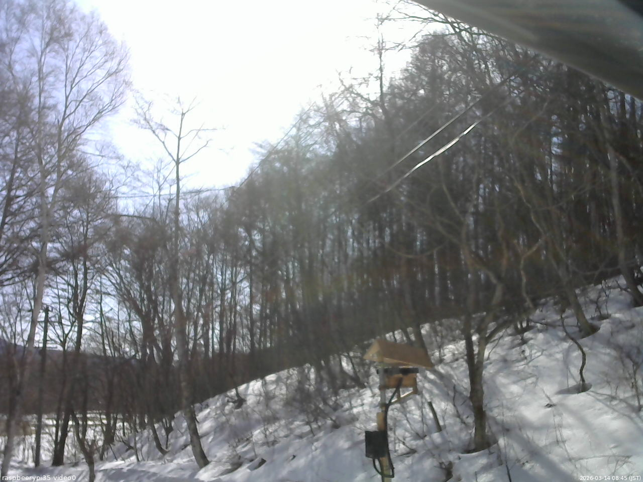 長野県菅平高原 ゆたか山荘 温度計 2026/03/14 08:45