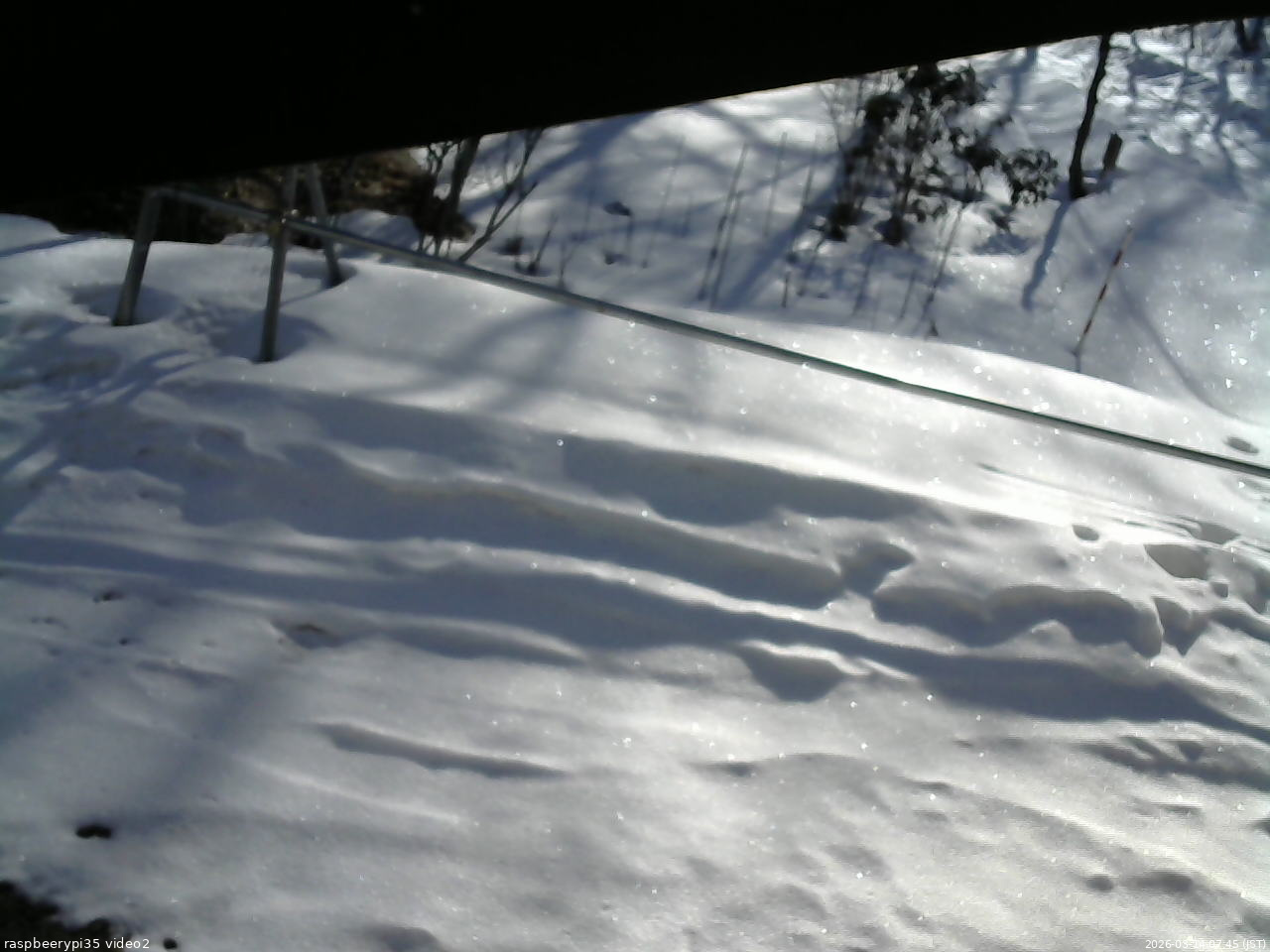 長野県菅平高原 ゆたか山荘 駐車場 2026/03/14 07:45